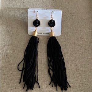 NWT long tassel earrings